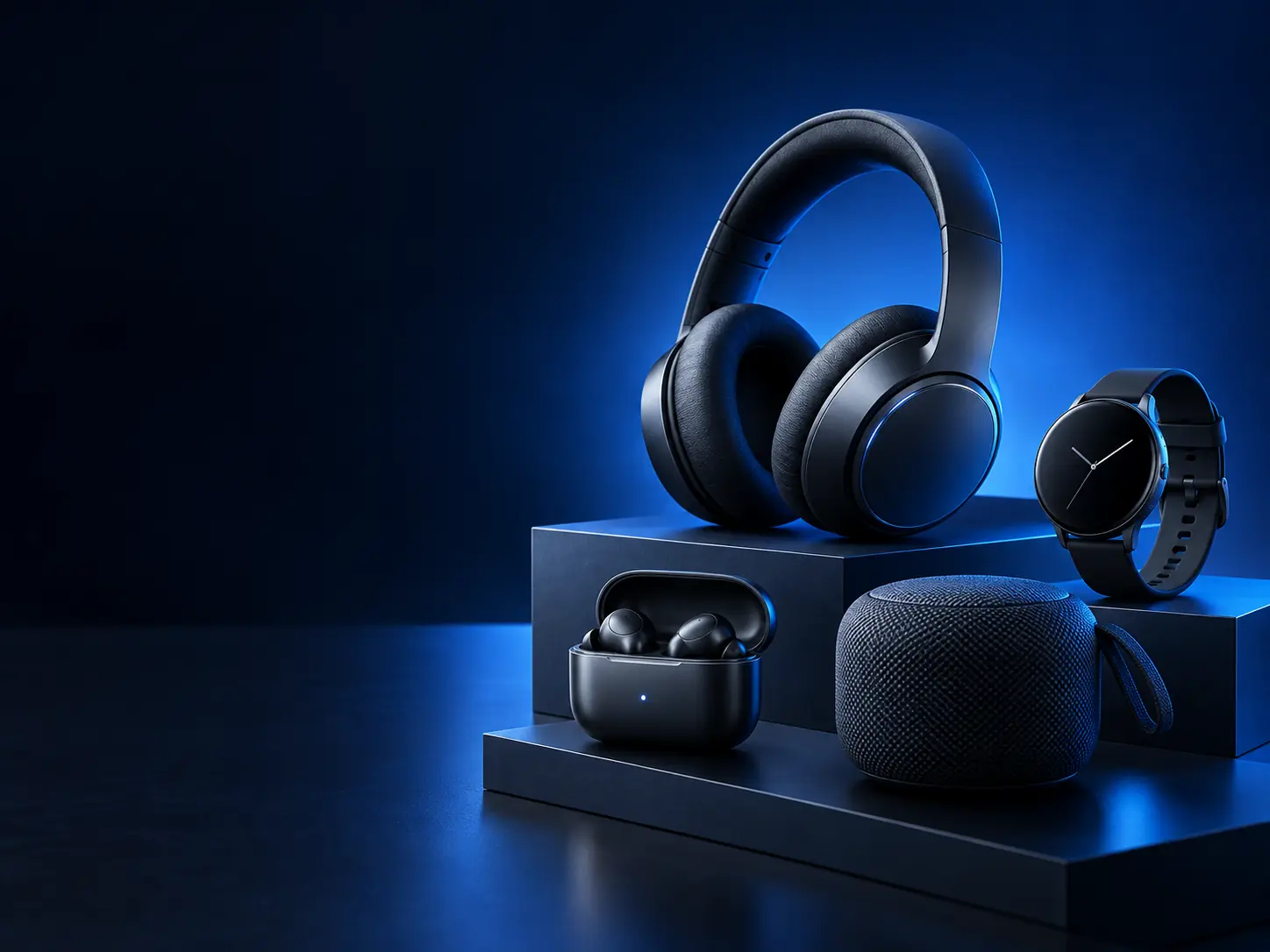 Casque, enceinte Bluetooth et smartwatch DigiHub