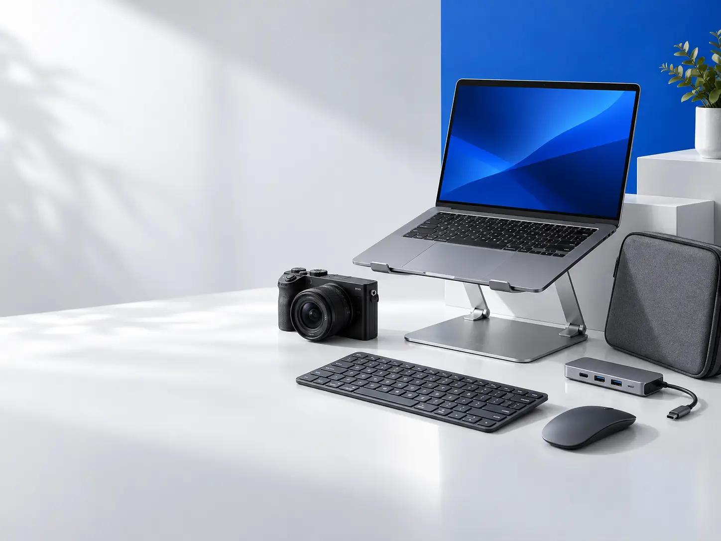 PC, caméra et accessoires de travail DigiHub